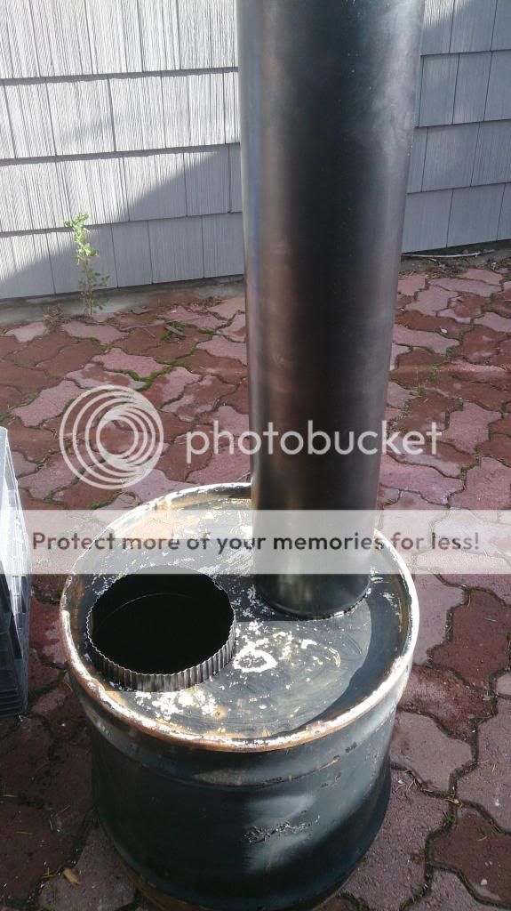 7 gallon pocket rocket barrel heater (rocket stoves forum at permies)